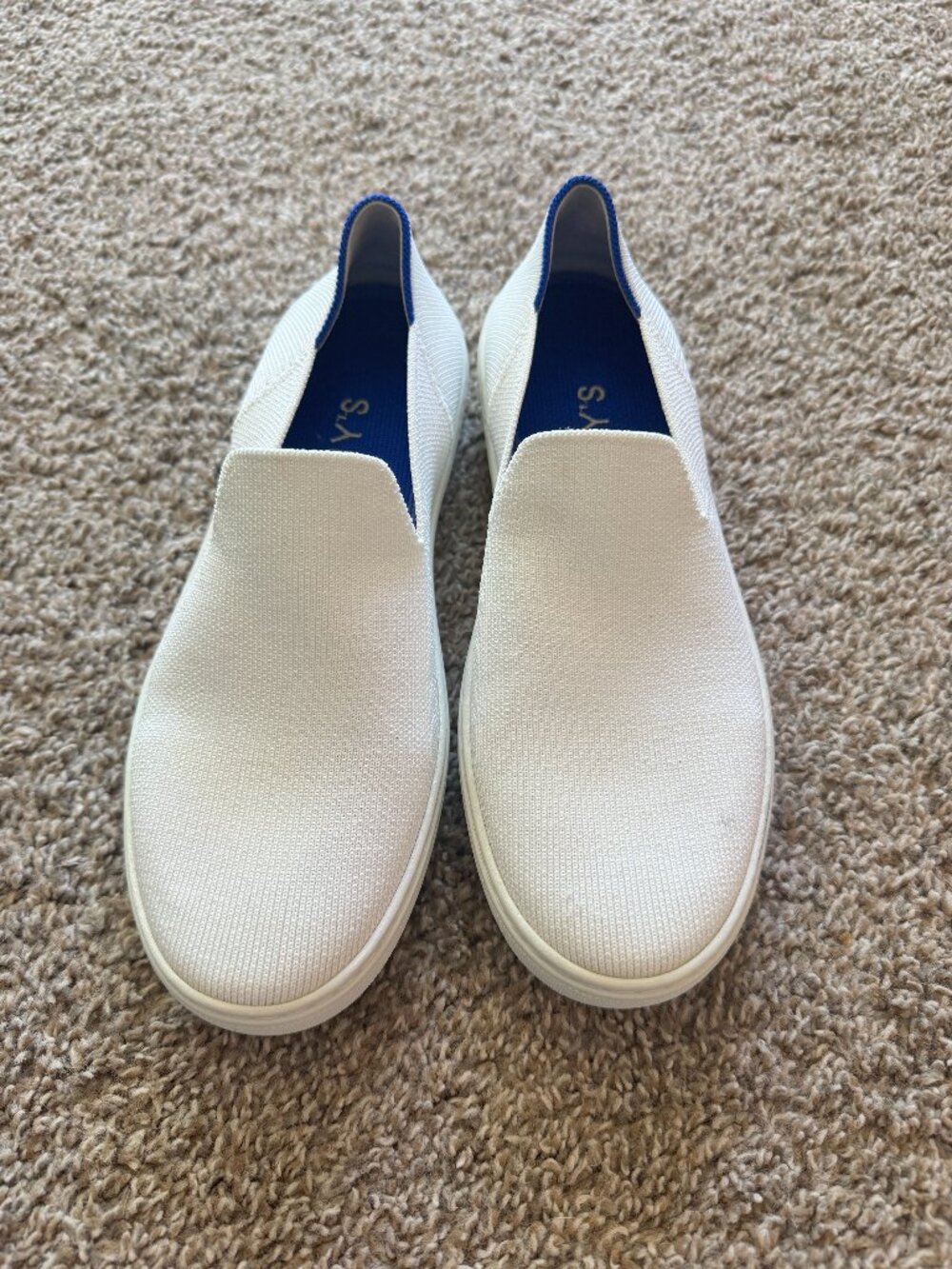 Rothy's Original Slip-on Washable Sneaker White Size 7.5